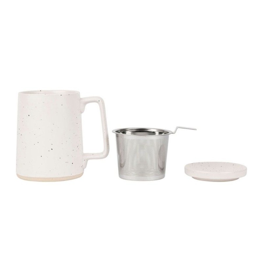 Accessoires Vert-Tiges Tasses & Mugs Avec Filtre | Tisanière géante IRLANDE blanche