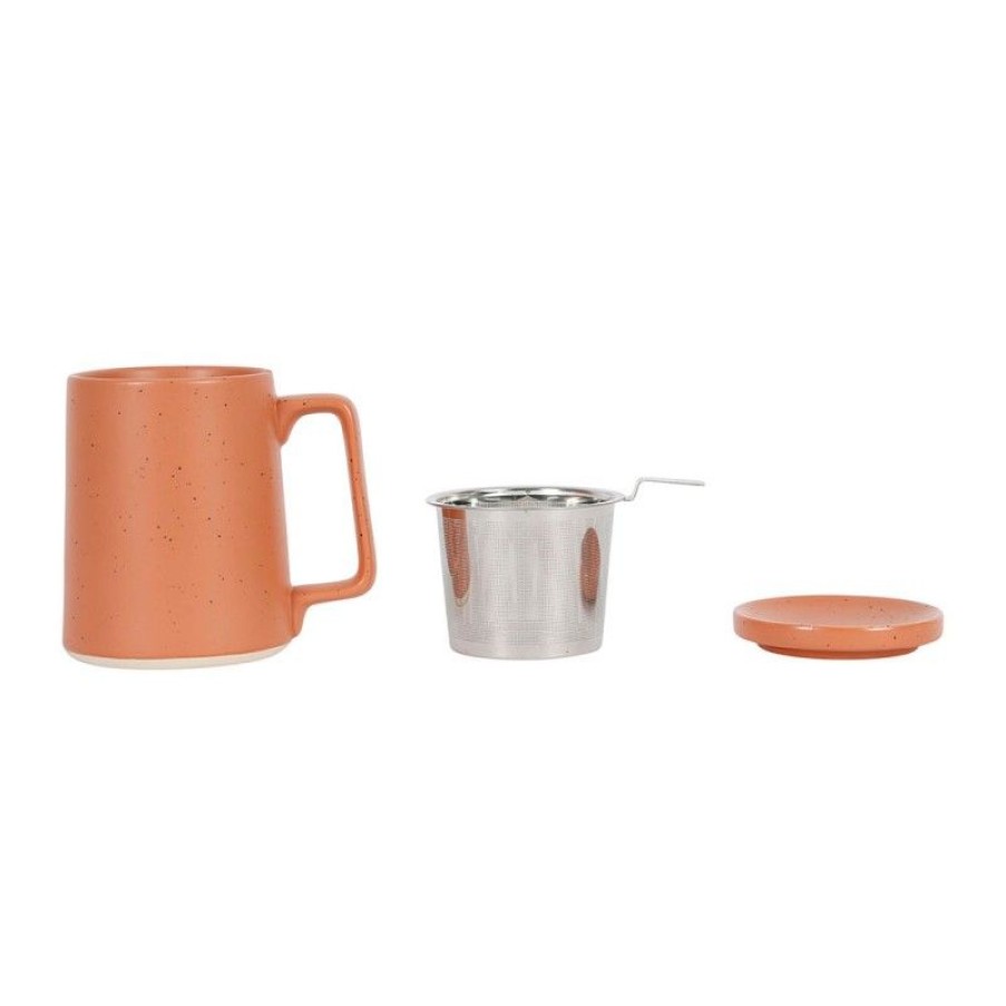 Accessoires Vert-Tiges Tasses & Mugs Avec Filtre | Tisanière géante IRLANDE terracotta