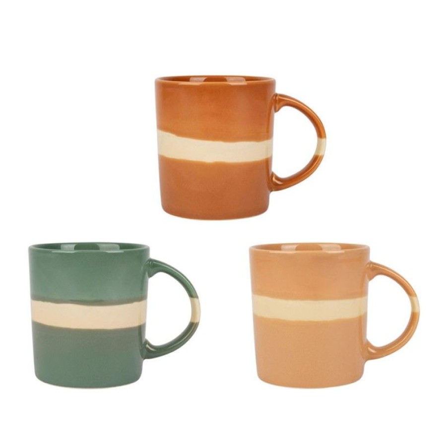 Accessoires Vert-Tiges Tasses & Mugs | Set 3 mugs CABOURG