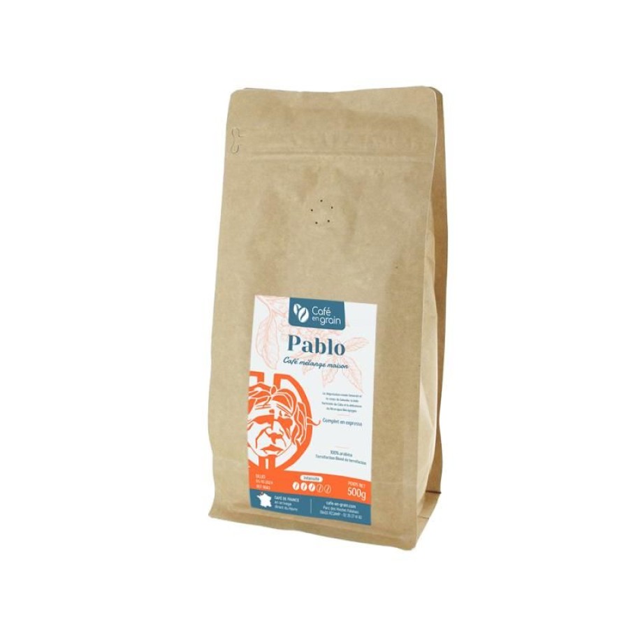 Cafe Vert-Tiges | Café Mélange maison PABLO - Sac 250g