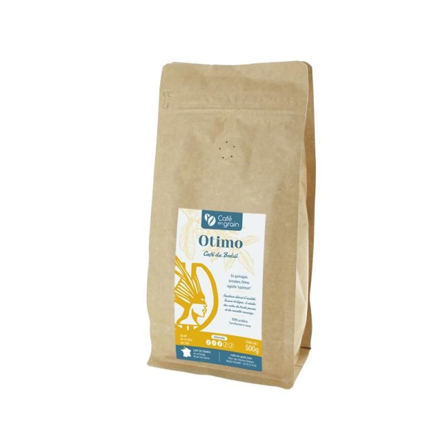 Cafe Vert-Tiges | Café Brésil OTIMO pur Bahia- sachet 250g