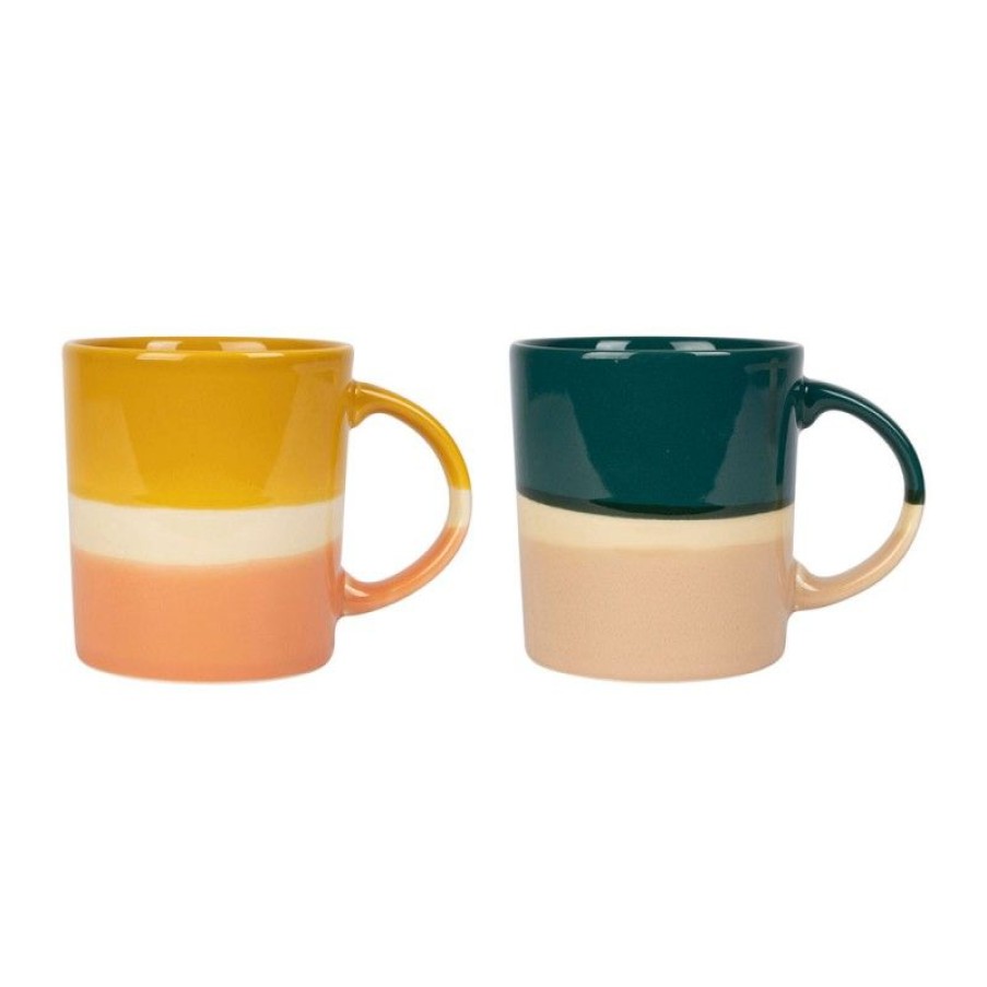 Accessoires Vert-Tiges Tasses & Mugs | Set 2 mugs CABOURG