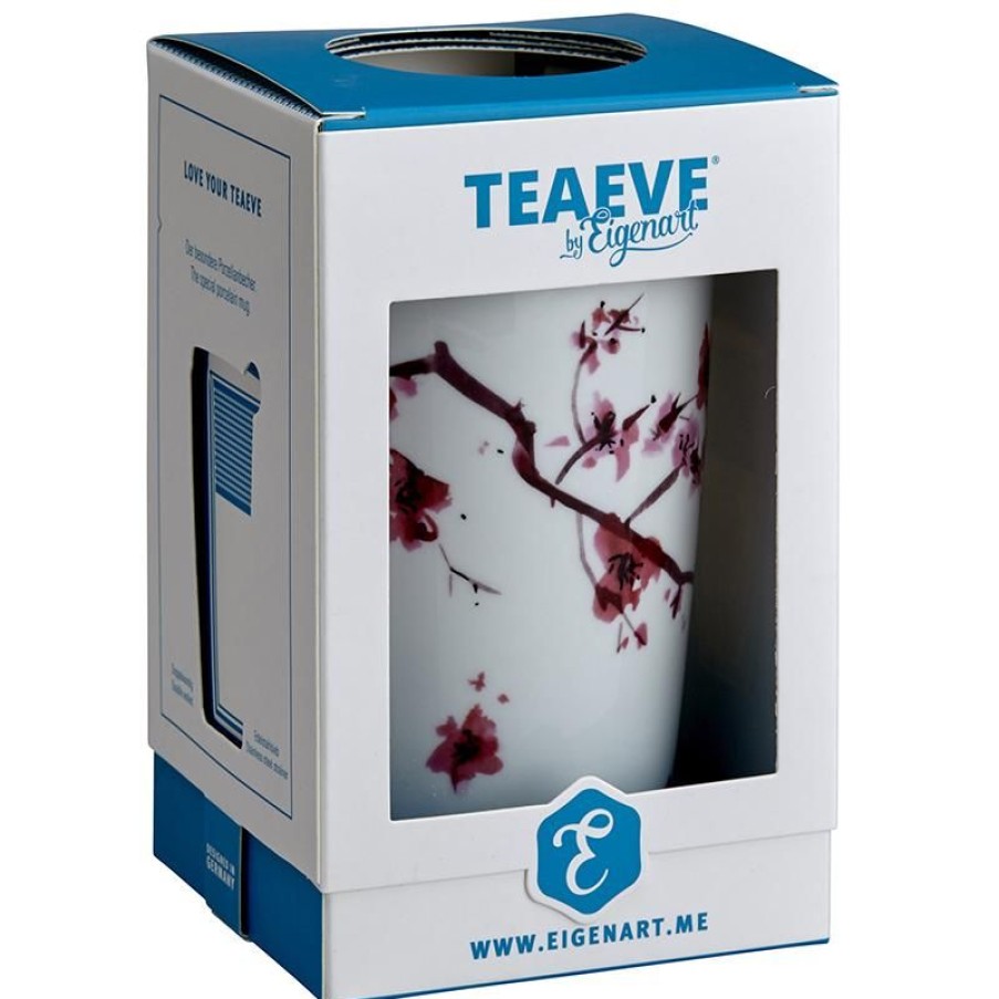 Accessoires Vert-Tiges Tasses & Mugs Avec Filtre | Tisanière TEAEVE FLEURS DE CERISIER filtre inox