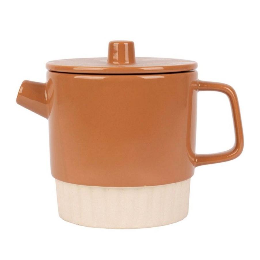 Accessoires Vert-Tiges Theieres Avec Filtre | Théière SHIATSU terracotta