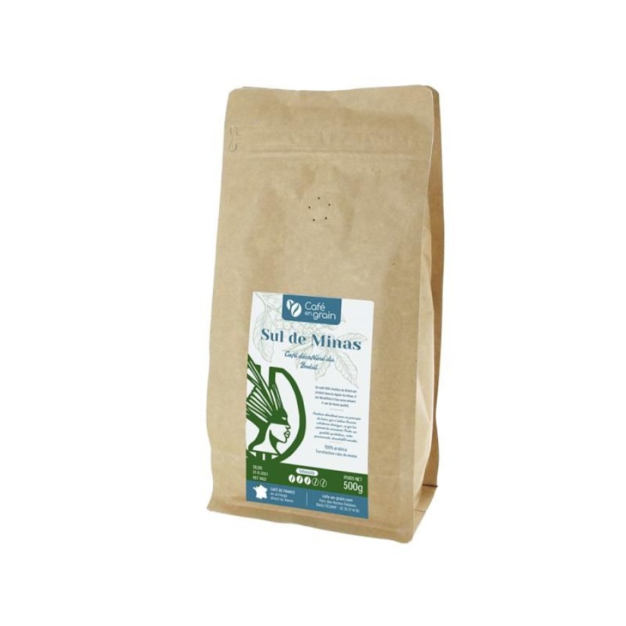 Cafe Vert-Tiges | Café Brésil Sul de Minas - Sac 250g