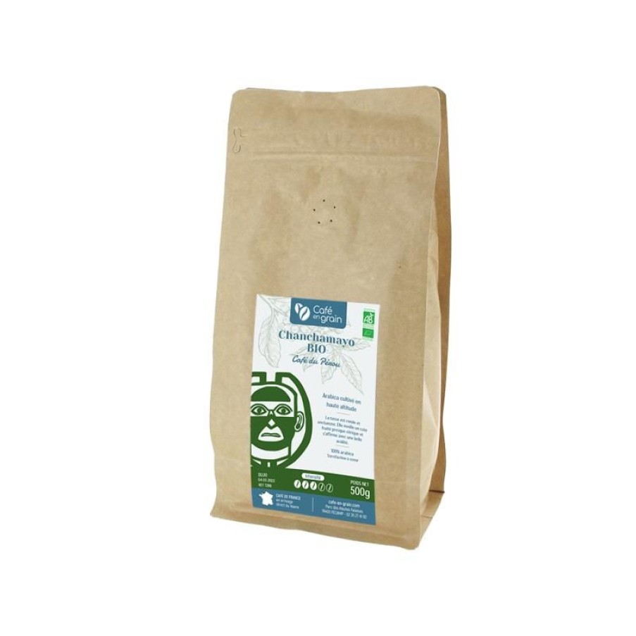 Cafe Vert-Tiges | Café Pérou CHANCHAMAYO BIO - Sac 250g