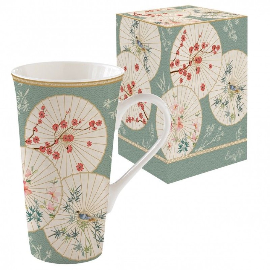 Accessoires Vert-Tiges Tasses & Mugs | Coffret mug géant OMBRELLES