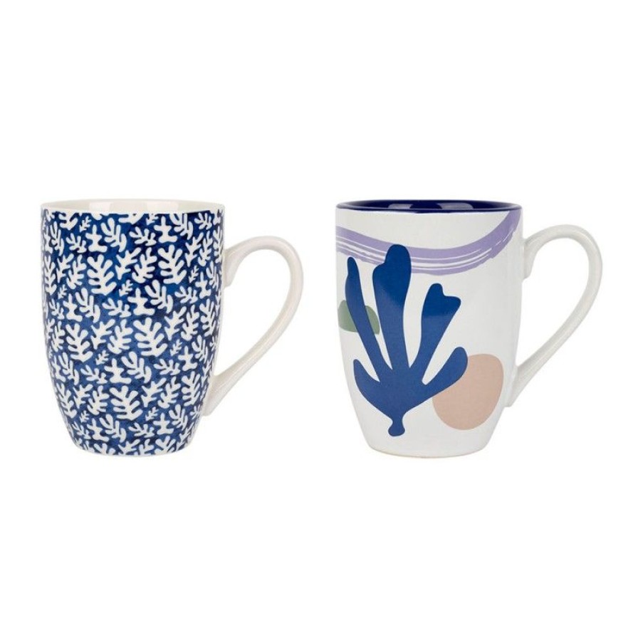 Accessoires Vert-Tiges Tasses & Mugs | Set 2 mugs CORFOU