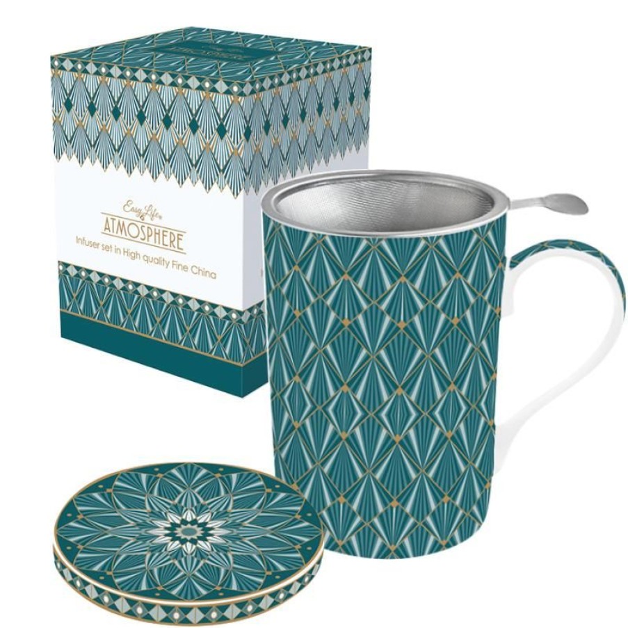 Accessoires Vert-Tiges Tasses & Mugs Avec Filtre | Coffret tisanière RIALTO