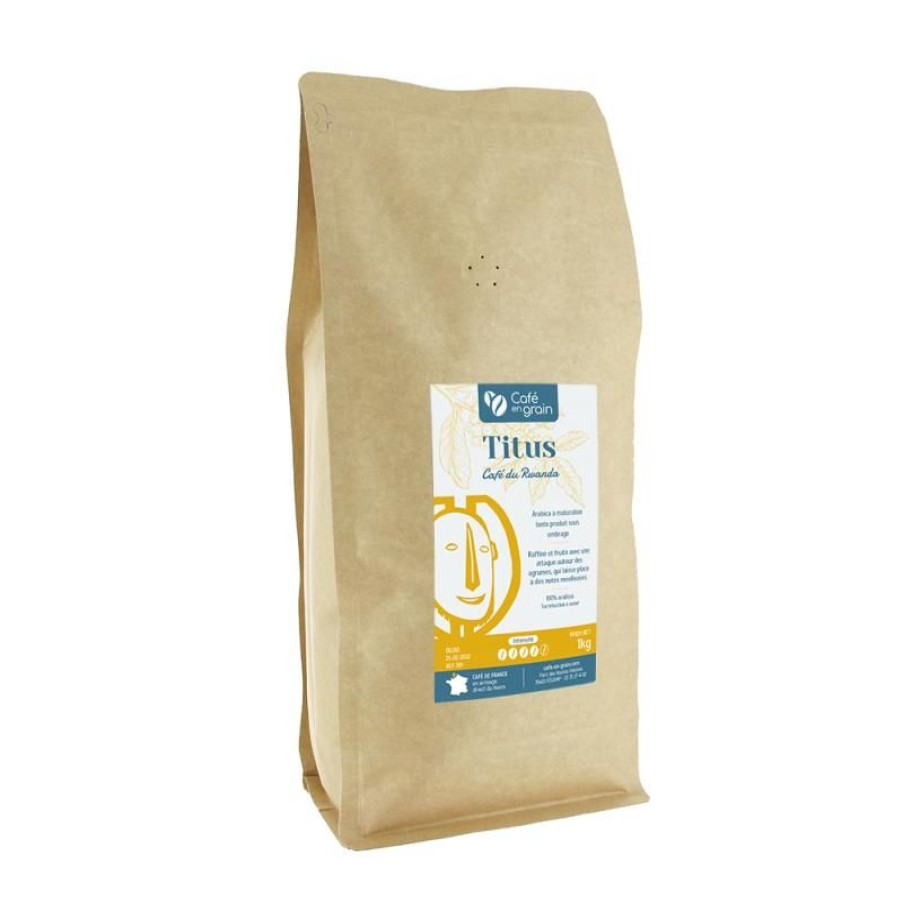 Cafe Vert-Tiges | Sac 1kg- Café Rwanda TITUS région Cyangugu