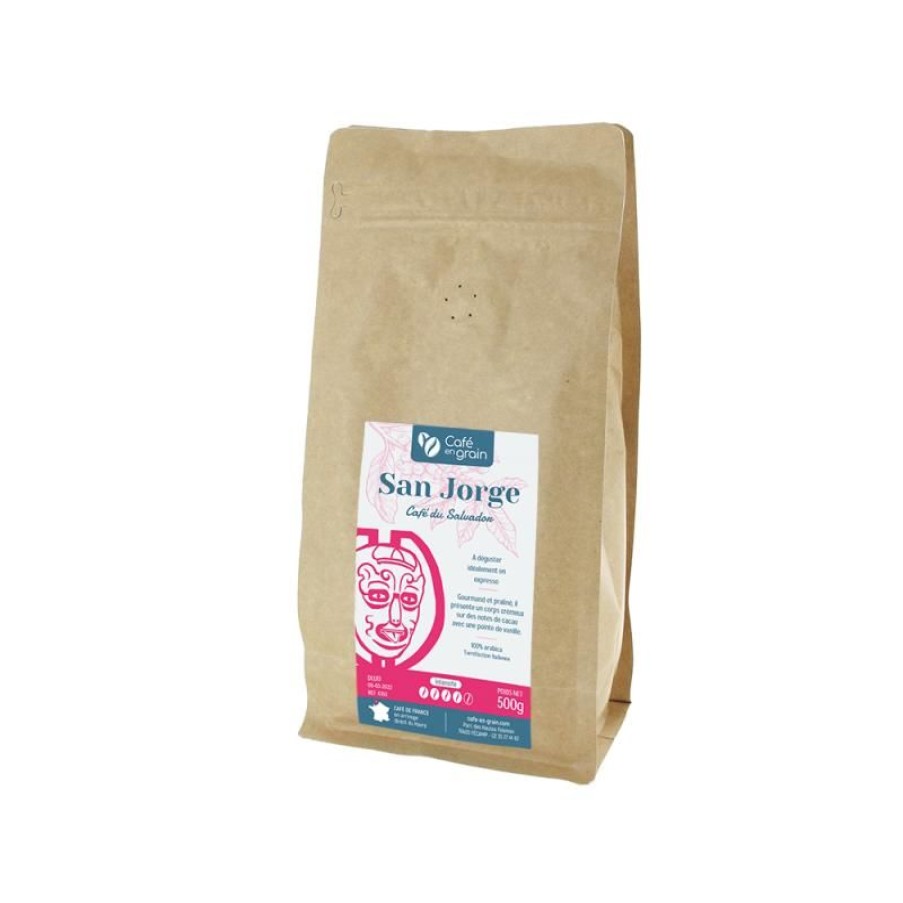 Cafe Vert-Tiges | Café Salvador SAN JORGE - Sac 250g