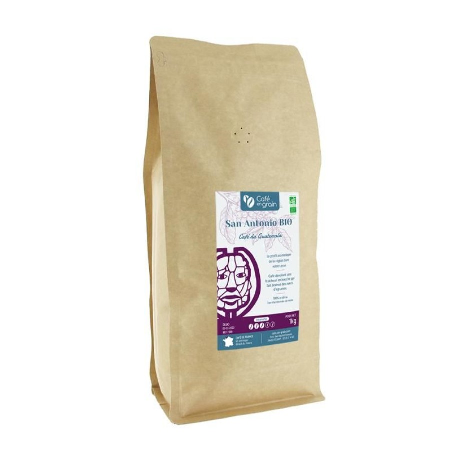 Cafe Vert-Tiges | Sac 1kg - Café Guatemala San Antonio BIO