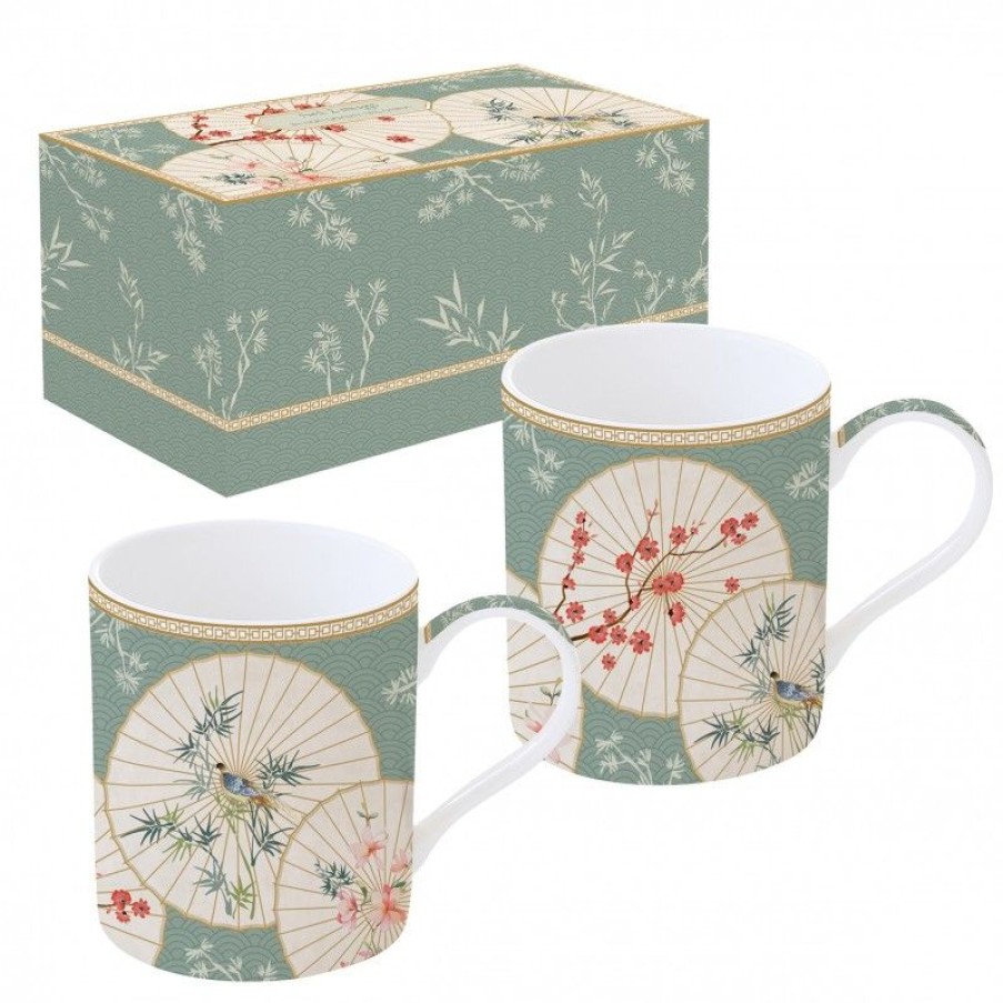 Accessoires Vert-Tiges Tasses & Mugs | Coffret mugs OMBRELLES