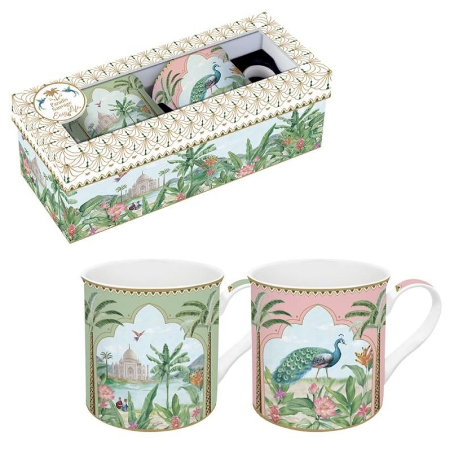 Accessoires Vert-Tiges Tasses & Mugs | Coffret mugs DELHI