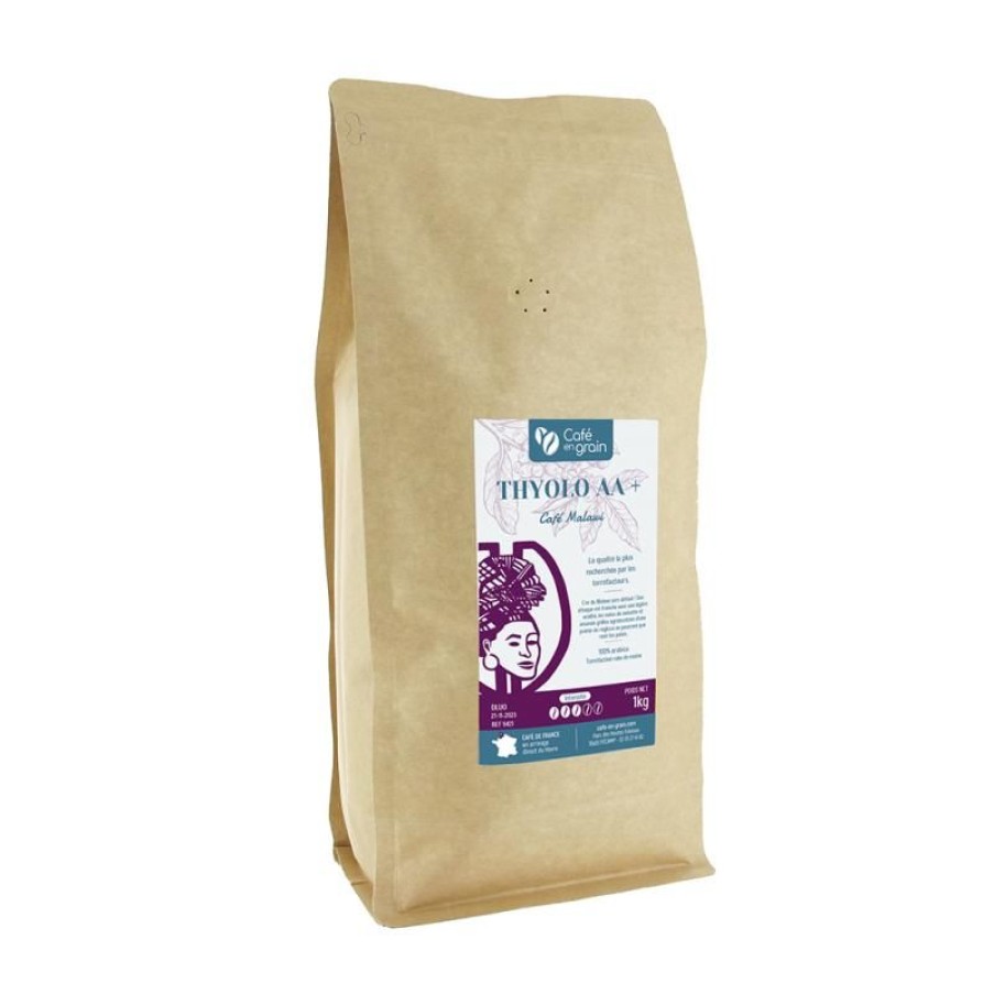 Cafe Vert-Tiges | Sac 1kg - Café Malawi Thyolo AA +