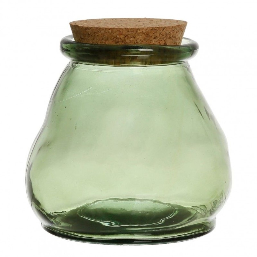 Accessoires Vert-Tiges Boites A The | Pot verre PUTTI vert