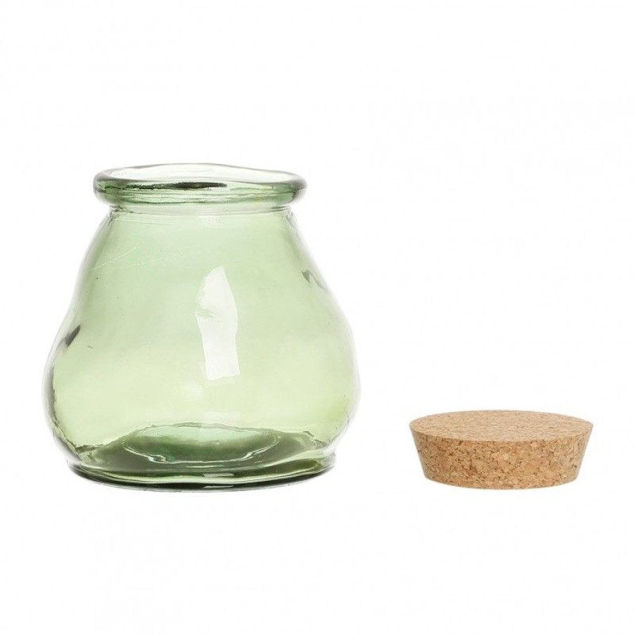 Accessoires Vert-Tiges Boites A The | Pot verre PUTTI vert