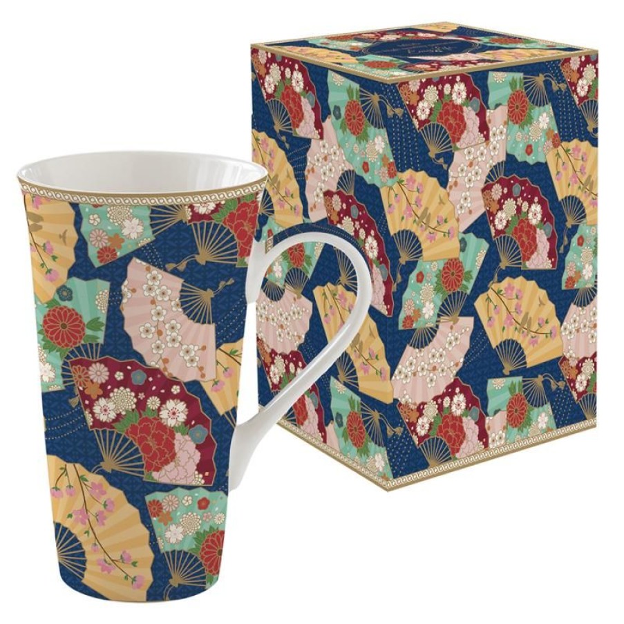 Accessoires Vert-Tiges Tasses & Mugs | Coffret mug géant EVENTAILS