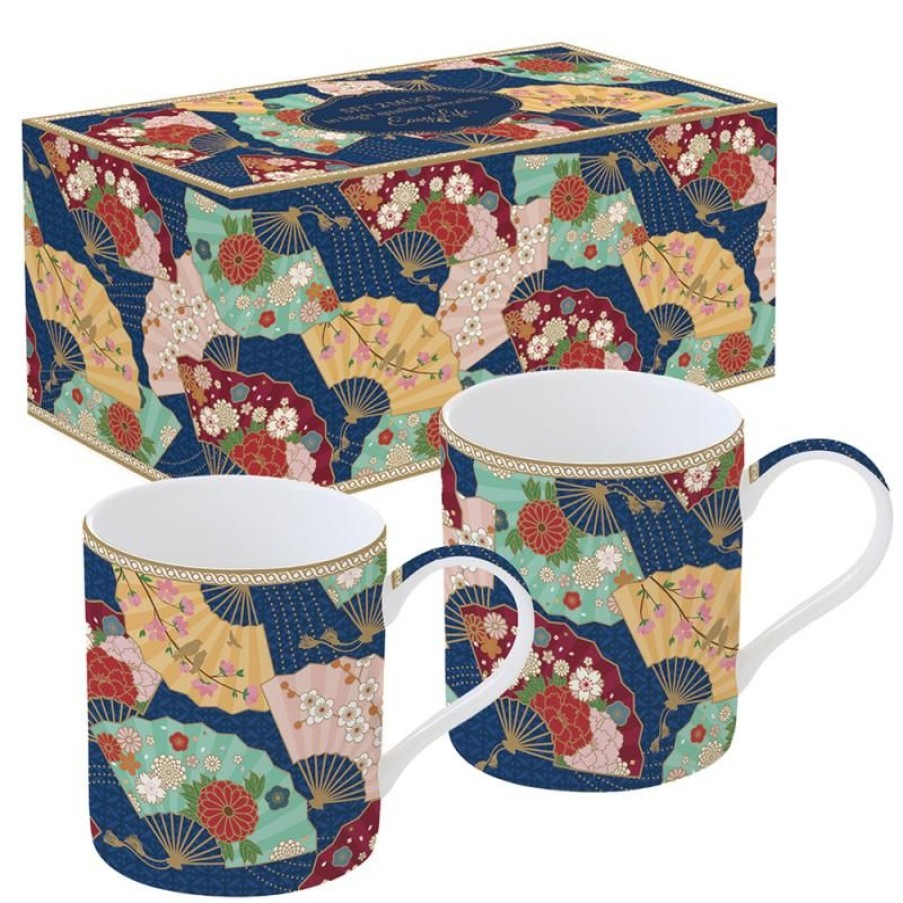 Accessoires Vert-Tiges Tasses & Mugs | Coffret mugs EVENTAILS