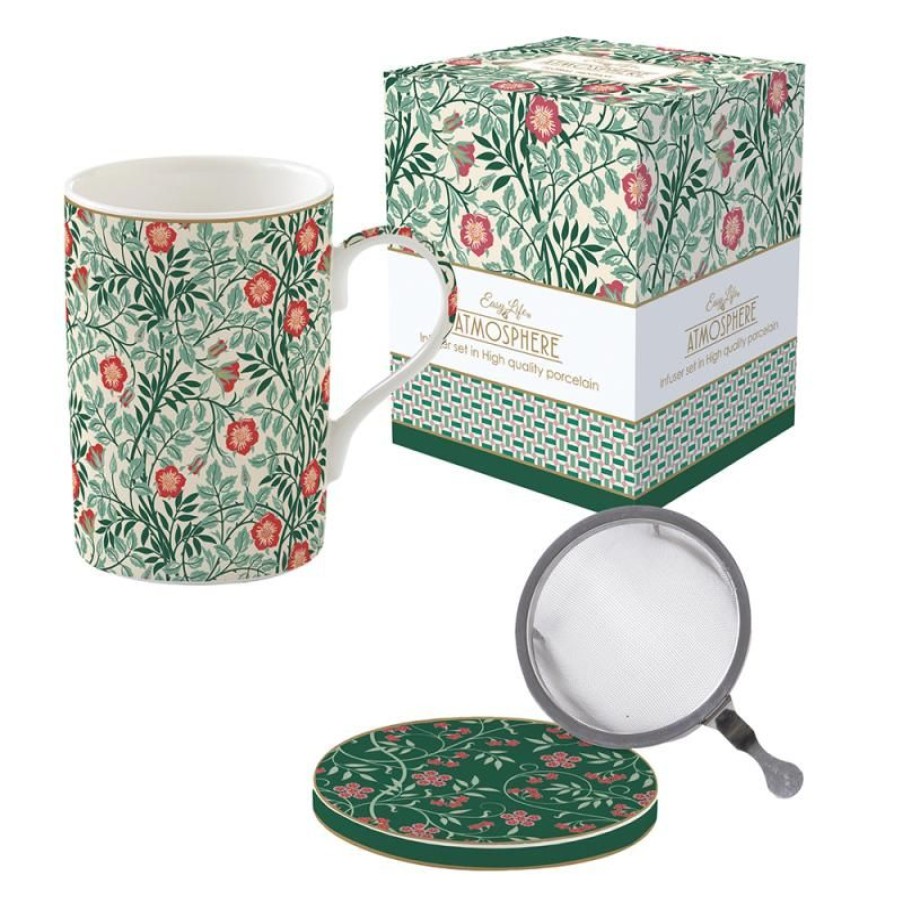 Accessoires Vert-Tiges Tasses & Mugs Avec Filtre | Coffret tisanière CAPUCINE